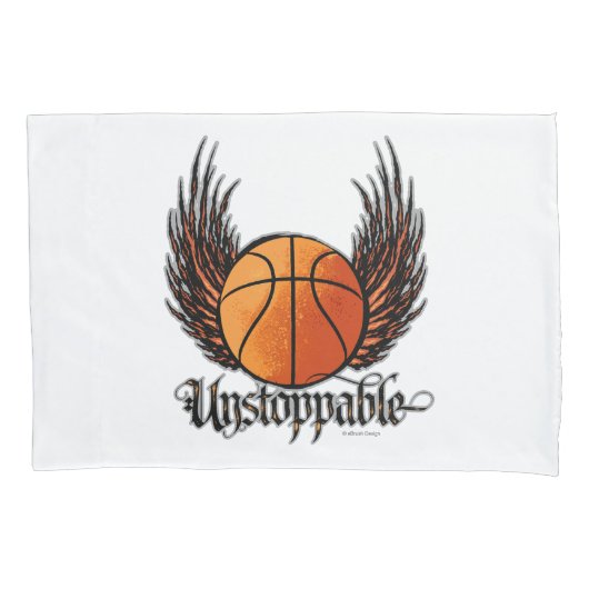 Unstoppable (Basketball) Kissenbezug (Vorderseite)