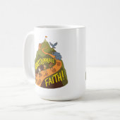 Unstoppable Faith Adventure – Kids Nature Mountain Kaffeetasse (Vorderseite Links)