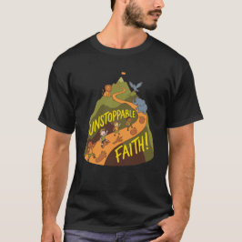 Unstoppable Faith Adventure – Kids Nature Mountain T-Shirt