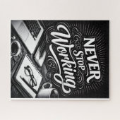 Unstoppable Hustle Puzzle (Horizontal)