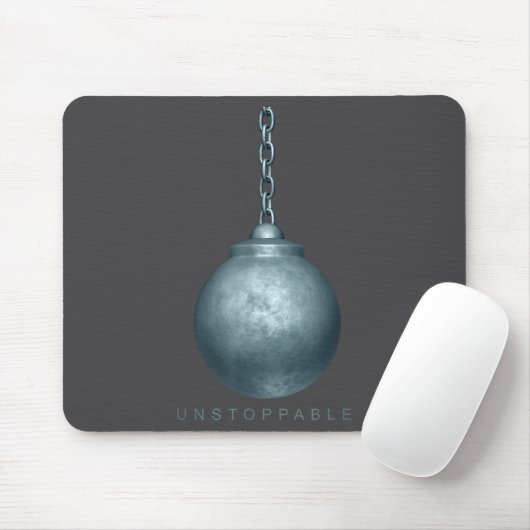 Unstoppable Motivation  Mousepad (Mit Mouse)