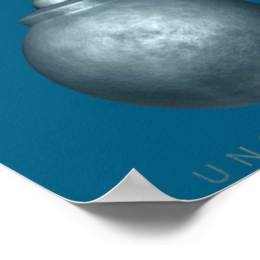 Unstoppable Motivation  Poster (Ecke)