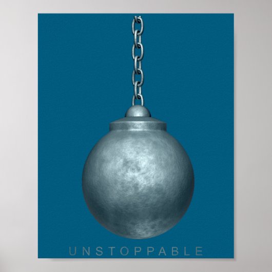 Unstoppable Motivation  Poster (Vorne)
