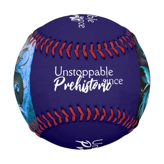 Unstoppable Raptor – Fuel Strength, Rule the Wild Baseball (Vorderseite)