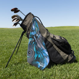 Unstoppable Raptor – Fuel Strength, Rule the Wild Golfhandtuch