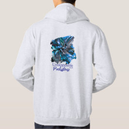 Unstoppable Raptor – Fuel Strength, Rule the Wild Hoodie
