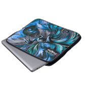 Unstoppable Raptor – Fuel Strength, Rule the Wild Laptopschutzhülle (Vorne Knopf)