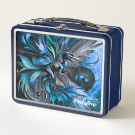 Unstoppable Raptor – Fuel Strength, Rule the Wild Metall Brotdose