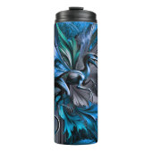 Unstoppable Raptor – Fuel Strength, Rule the Wild Thermosbecher (Vorderseite)