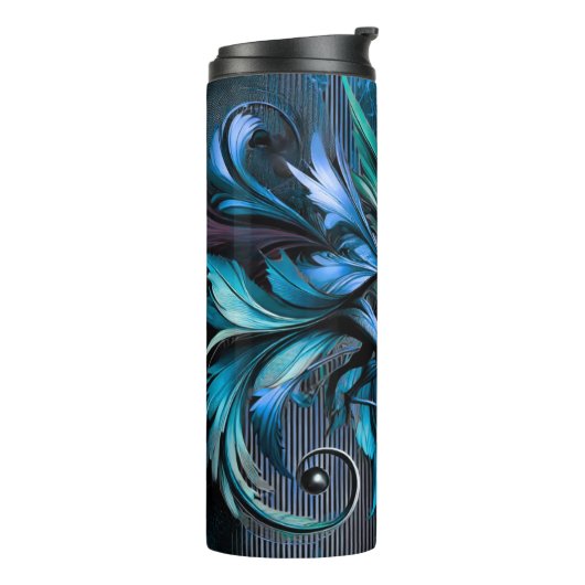 Unstoppable Raptor – Fuel Strength, Rule the Wild Thermosbecher (Nach links gedreht)