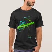 "Unstoppable" Runner Graphic T-Shirt (Vorderseite)