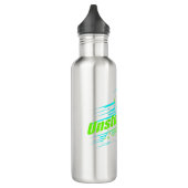 "Unstoppable" Runner Stainless Steel Water Bottle Edelstahlflasche (Links)