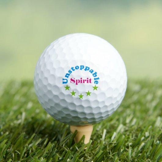 unstoppable spirit  golfball (Insitu T-Shirt)