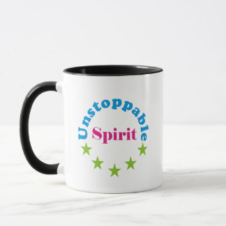 unstoppable spirit  tasse