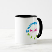 unstoppable spirit  tasse (VorderseiteRechts)