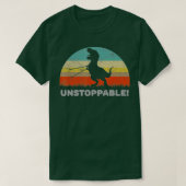 Unstoppable T Rex With Trash Grabber Pickup Tool F T-Shirt (Design vorne)