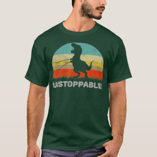 Unstoppable T Rex With Trash Grabber Pickup Tool F T-Shirt
