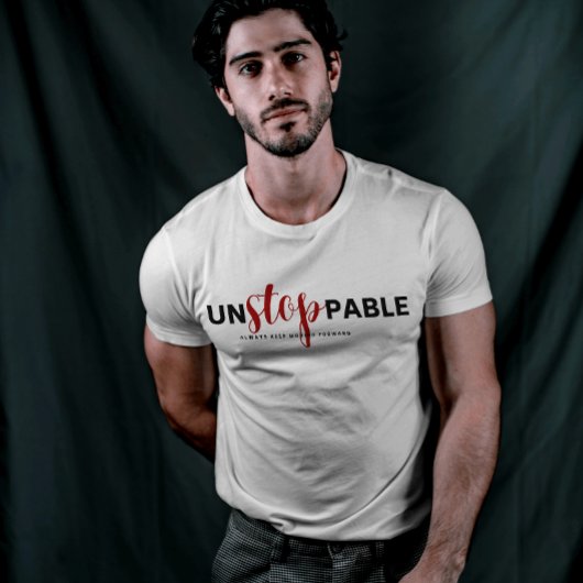 UnSTOPpable Typografy Shirt