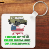 Unstoppable veterans schlüsselanhänger (Rückseite)