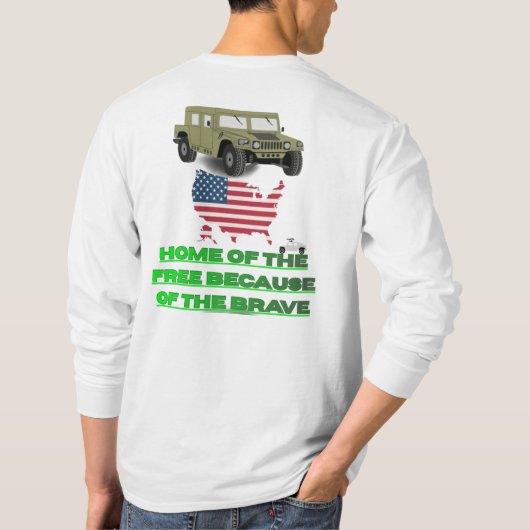 Unstoppable veterans T-Shirt (Rückseite)