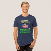 Unstoppable veterans Tri-Blend shirt (Vorderseite voll)