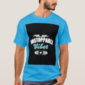 Unstoppable vibes motivational T-Shirt design  (Vorderseite)