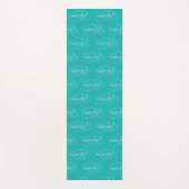 UNSTOPPABLE wird - Bold Cloud S - White Script Yogamatte (Vorderseite)