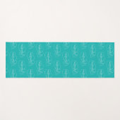 UNSTOPPABLE wird - Bold Cloud S - White Script Yogamatte (Vorderseite (Horizontal))