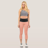 Unstoppable Woman's Exercise Capri Leggings (Vorderseite)