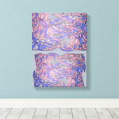 Unstructured Grace Abstract Movement Art Leinwanddruck (Insitu (Holzboden))