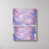 Unstructured Grace Abstract Movement Art Leinwanddruck (Vorderseite)