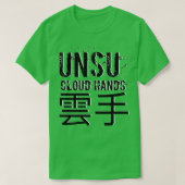 Unsu Cloud Hands Shotokan Kata Design kar T-Shirt (Design vorne)