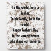 Unsung Heroes Fotoplatte (Vorderseite)