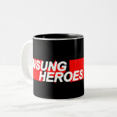 UnSung Heroes Hot Beverage Mug Zweifarbige Tasse (Vorderseite Links)