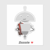 Unsure Mia Aufkleber (Blatt)