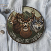 Untamed by Nature Button (Beispiel)