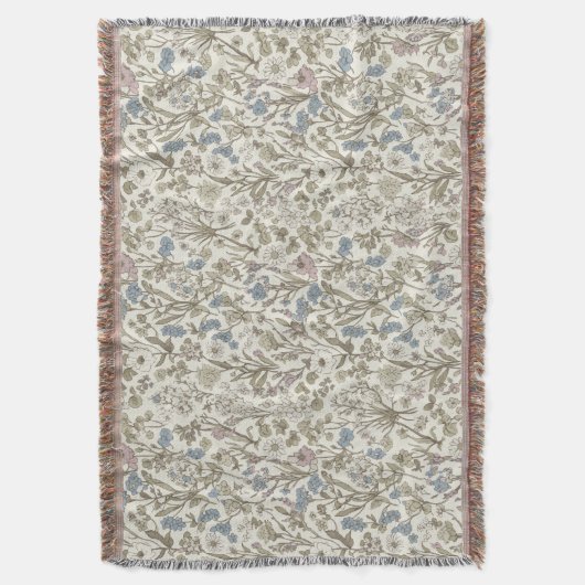 Untamed Petals Decke (Vorderseite Vertikal)