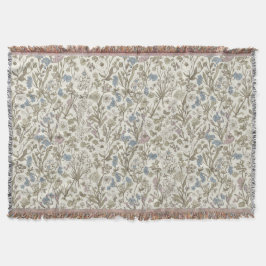 Untamed Petals Decke