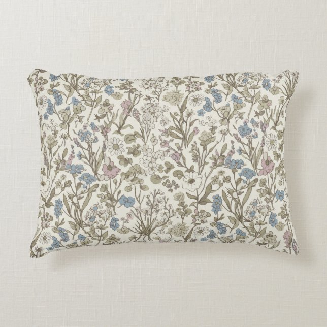 Untamed Petals Dekokissen (Vorderseite)