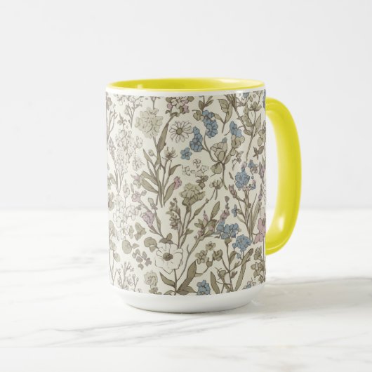 Untamed Petals Tasse (VorderseiteRechts)