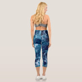 Untamed Sea Churn Capri Leggings (Rückseite)