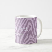 Untamed Zebra Print Coffee Mug Kaffeetasse (VorderseiteRechts)