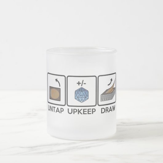 Untap, Aufrechterhaltung, zeichnen Tasse (Mittel)