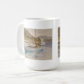 Untätige Segel Kaffeetasse (Vorderseite Links)