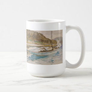 Untätige Segel Kaffeetasse