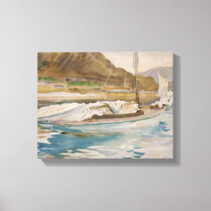 Untätige Segel Leinwanddruck