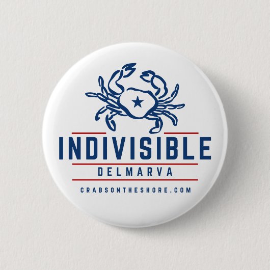 Unteilbarer DelMarVa-Button Button (Vorderseite)
