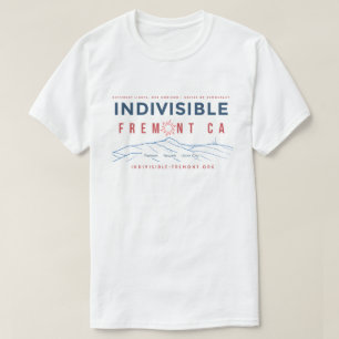 Unteilbares Fremont CA Aktivist T-Shirt   Tri-City