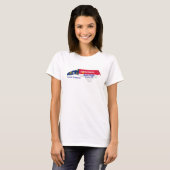 Unteilbares Guilford County Logo T-Shirt (Vorne ganz)