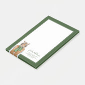 Unten addieren Weste-Tiger | Ihren Namen Post-it Klebezettel (angewinkelt)